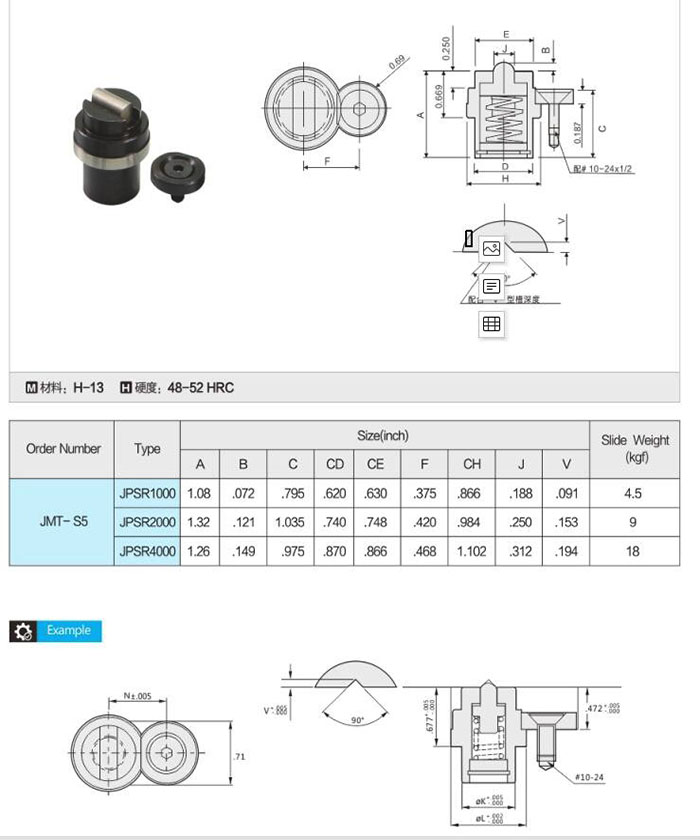 slide-retainers